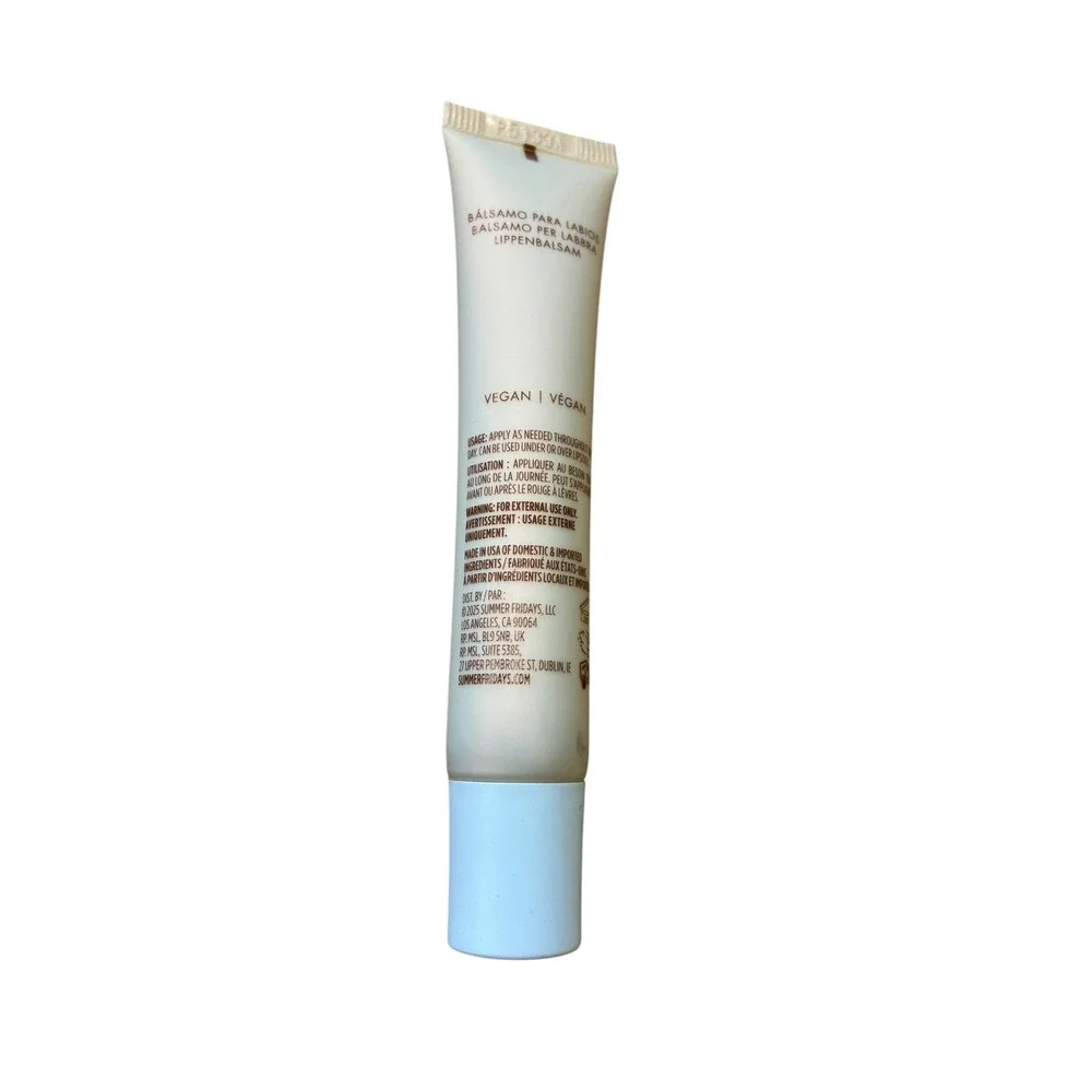 Summer Fridays Lip Butter Balm Marshmallow Limited Edition 15g NWOB